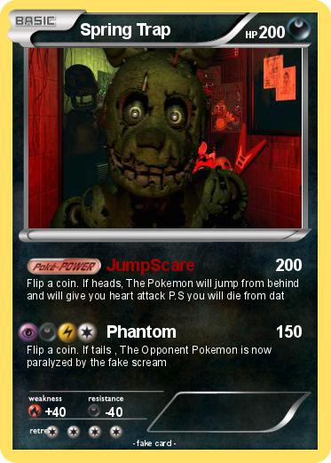 Pokemon Spring Trap