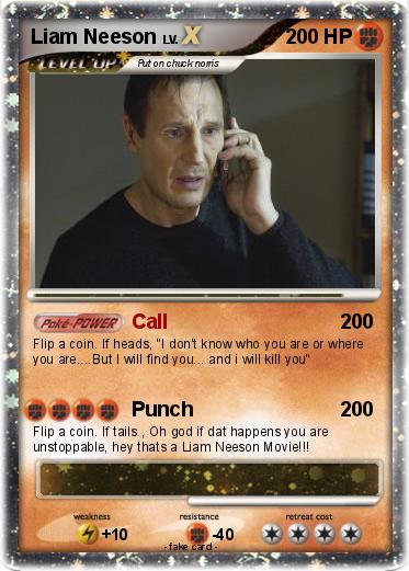 Pokemon Liam Neeson