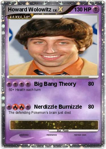 Pokemon Howard Wolowitz