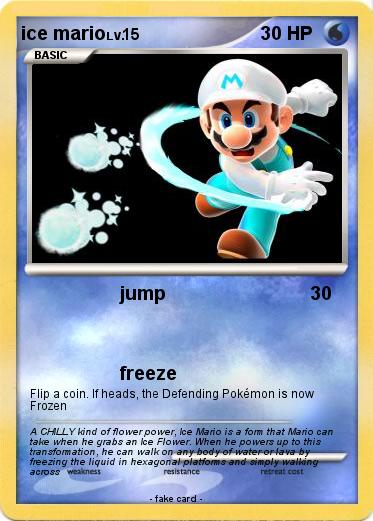 Pokemon ice mario