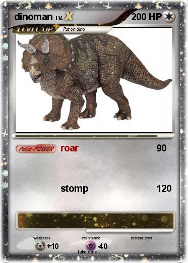 Pokemon dinoman