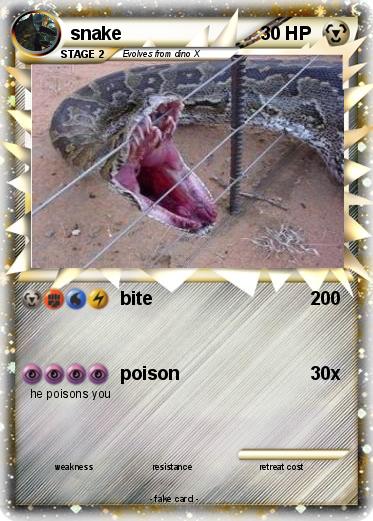 Pokemon snake