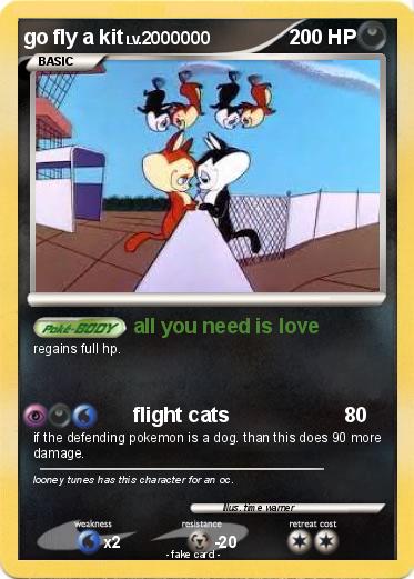 Pokemon go fly a kit