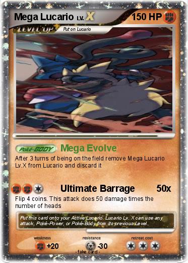 Pokemon Mega Lucario