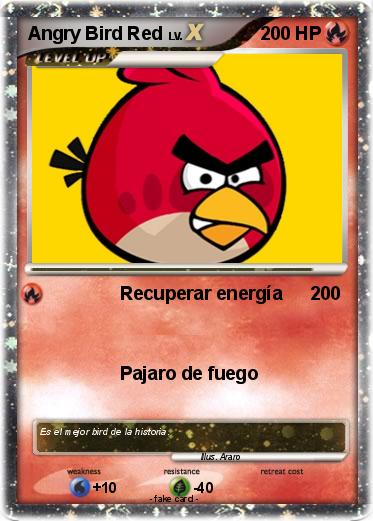 Pokemon Angry Bird Red