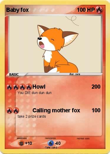 Pokemon Baby fox