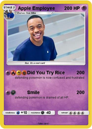 Pokemon Apple Employee