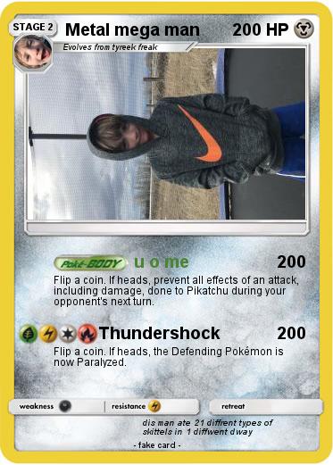 Pokemon Metal mega man