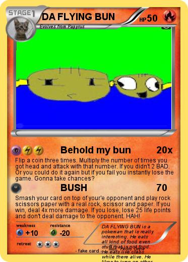 Pokemon DA FLYING BUN