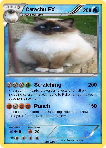 Pokemon Catachu EX