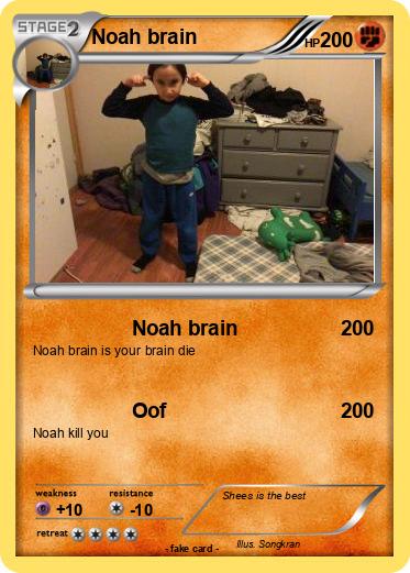 Pokemon Noah brain