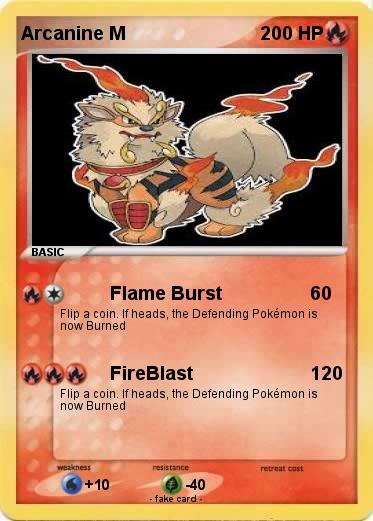 Pokemon Arcanine M