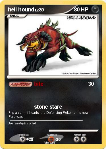 Pokemon hell hound