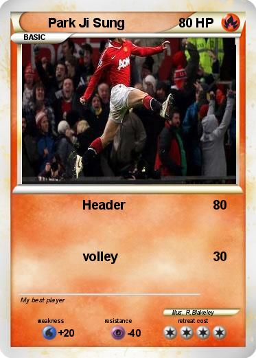 Pokemon Park Ji Sung