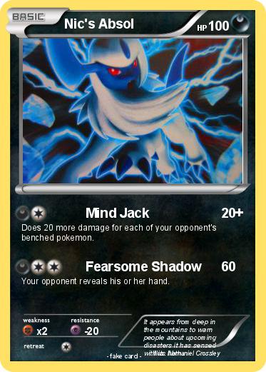 Pokemon Nic's Absol