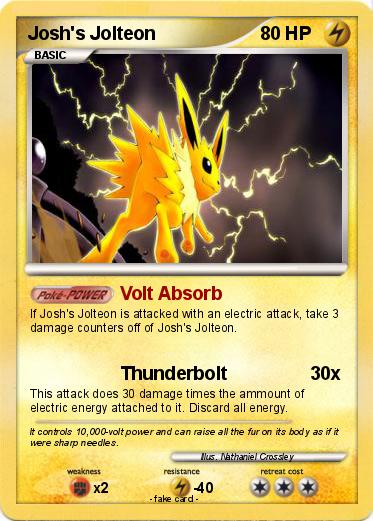Pokemon Josh's Jolteon