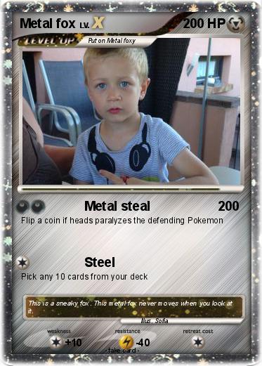 Pokemon Metal fox
