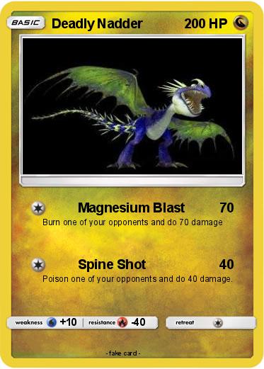 Pokemon Deadly Nadder