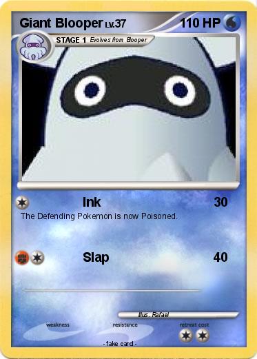 Pokemon Giant Blooper
