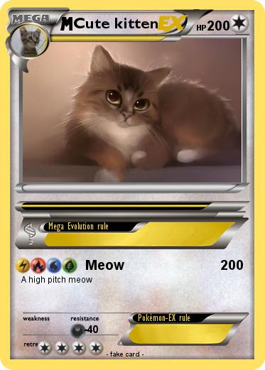 Pokemon Cute kitten