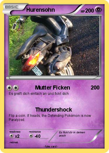 Pokemon Hurensohn