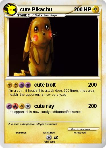 Pokemon cute Pikachu