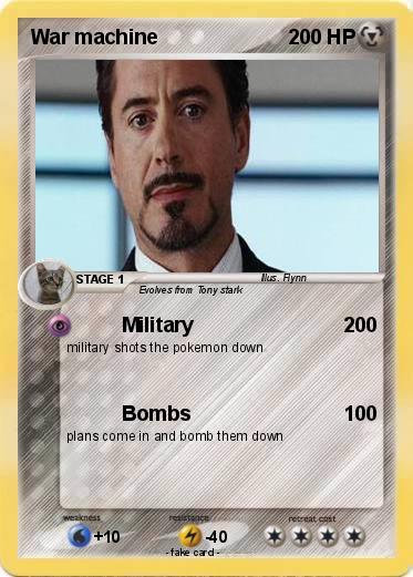 Pokemon War machine