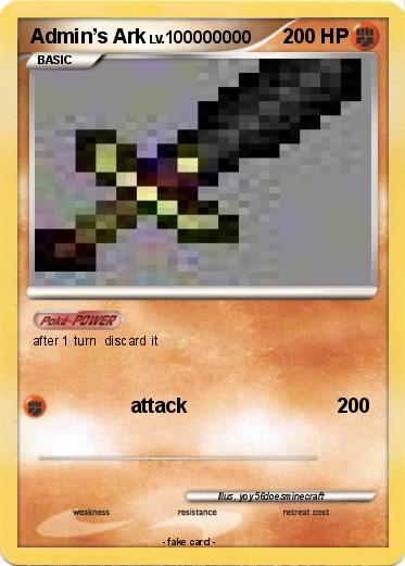 Pokemon Admin’s Ark