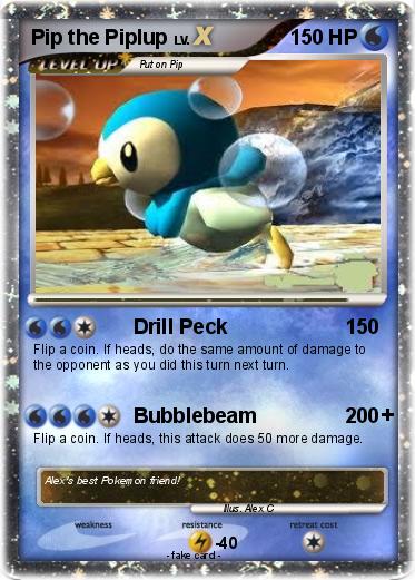 Pokemon Pip the Piplup