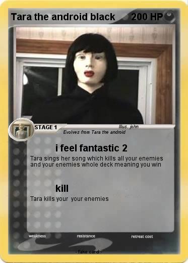 Pokemon Tara the android black