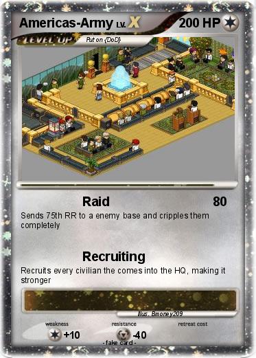 Pokemon Americas-Army