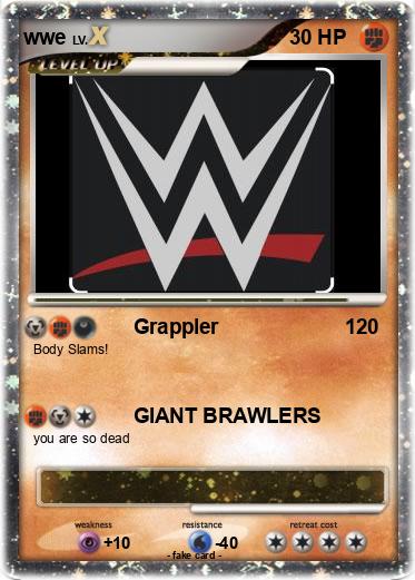 Pokemon wwe