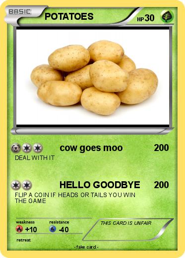 Pokemon POTATOES