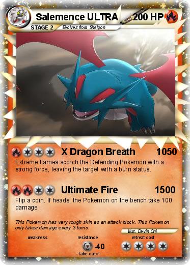 Pokemon Salemence ULTRA