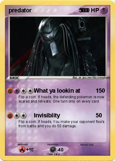 Pokemon predator                              500