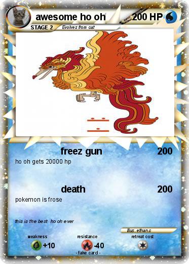 Pokemon awesome ho oh