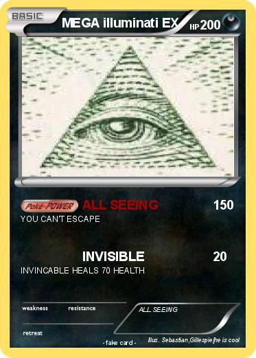 Pokemon MEGA illuminati EX