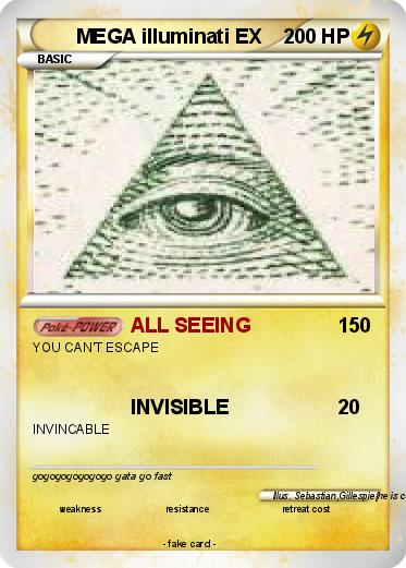 Pokemon MEGA illuminati EX