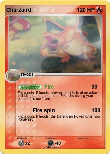Pokemon Charzaird.