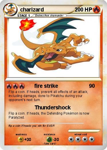Pokemon charizard