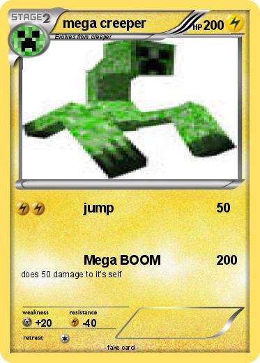 Pokemon mega creeper