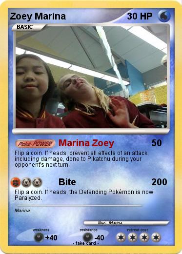 Pokemon Zoey Marina