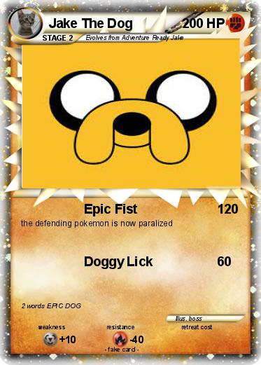 Pokemon Jake The Dog