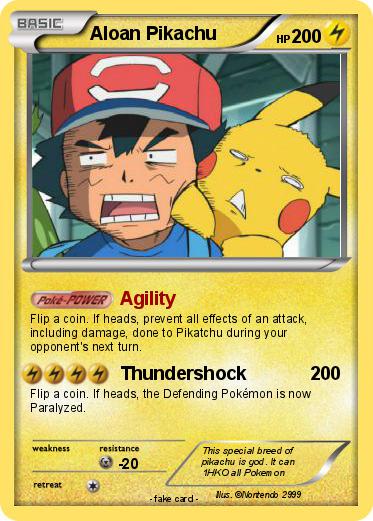 Pokemon Aloan Pikachu