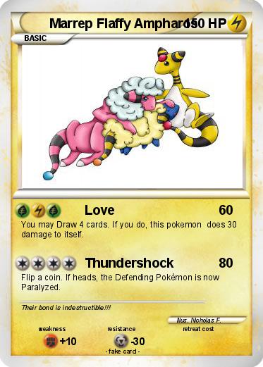 Pokemon Marrep Flaffy Ampharos