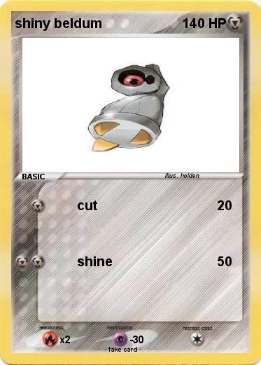 Pokemon shiny beldum