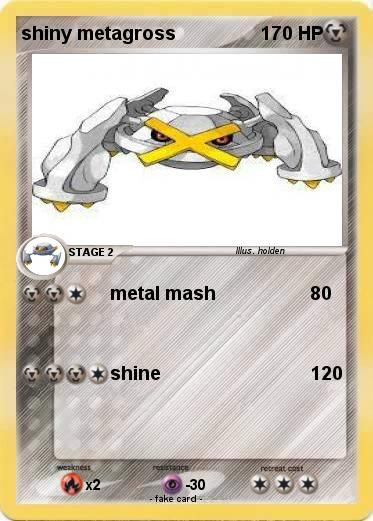 Pokemon shiny metagross