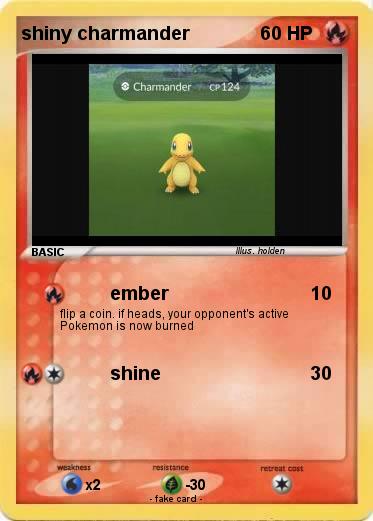 Pokemon shiny charmander