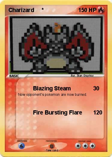 Pokemon Charizard     *
