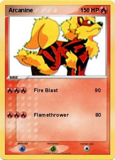 Pokemon Arcanine
